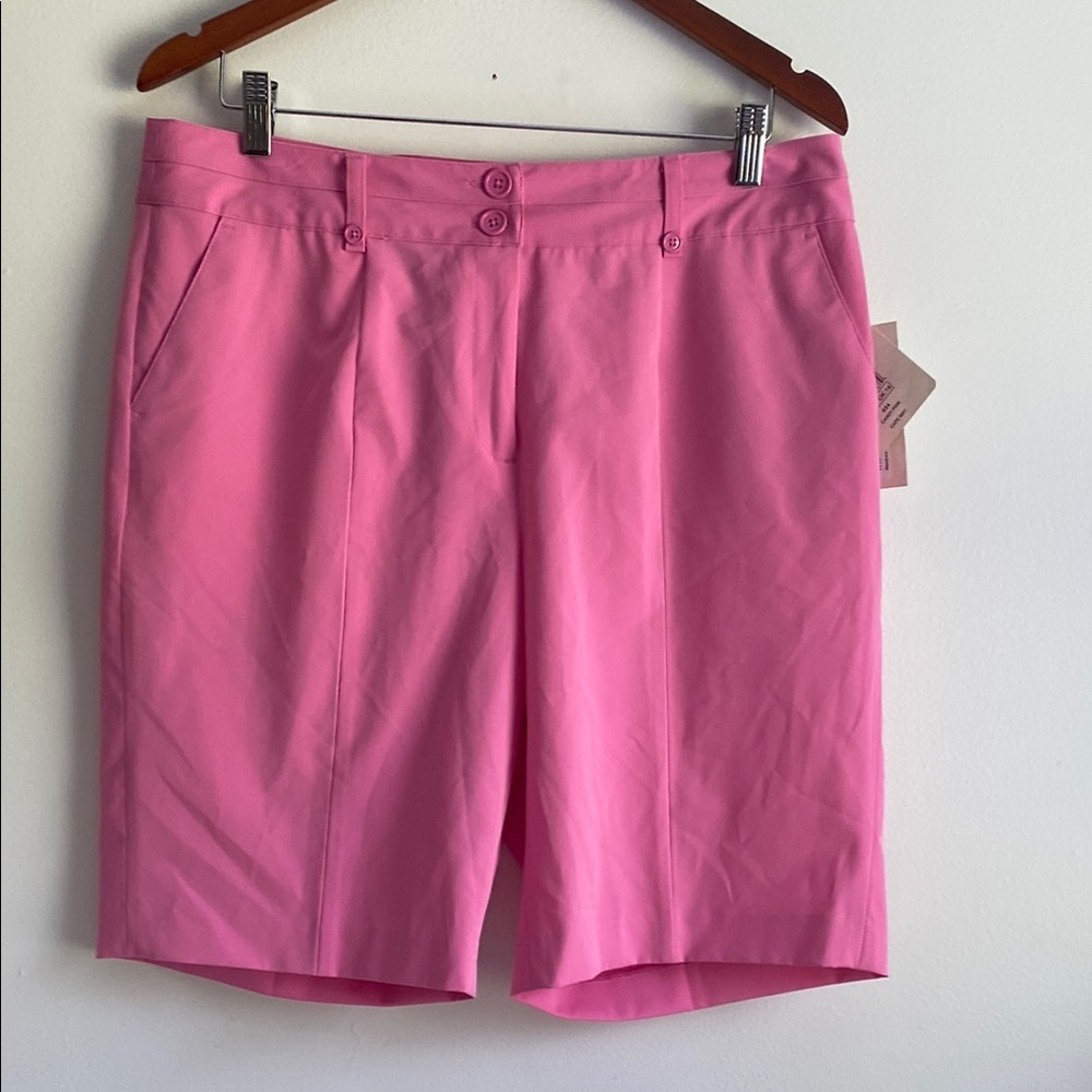 EP Pro Vibrant Pink Women's Bermudas Golf Shorts Size 12 NWT